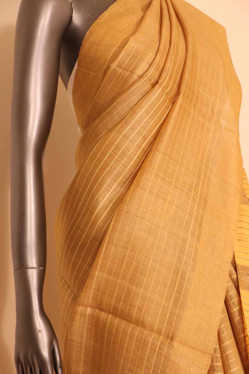  Handloom Pure Tussar Silk Saree AH207922